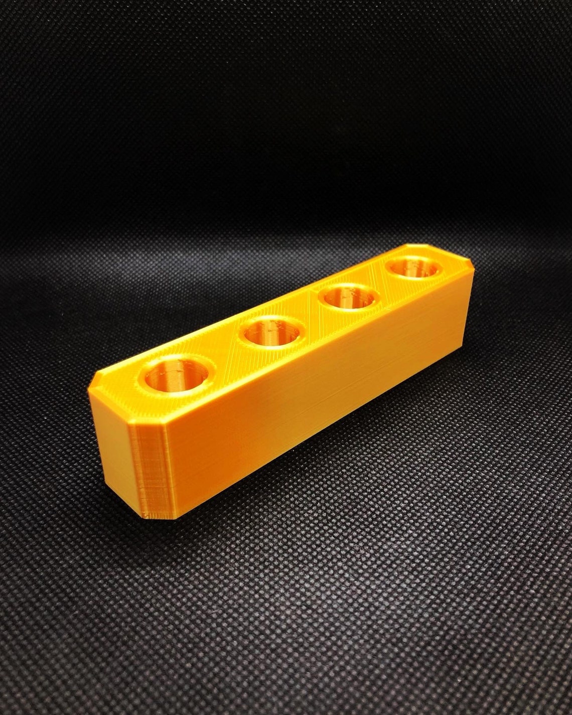 Wide Edition 14mm Male Glass Slide Holder Four Spaces Etsy