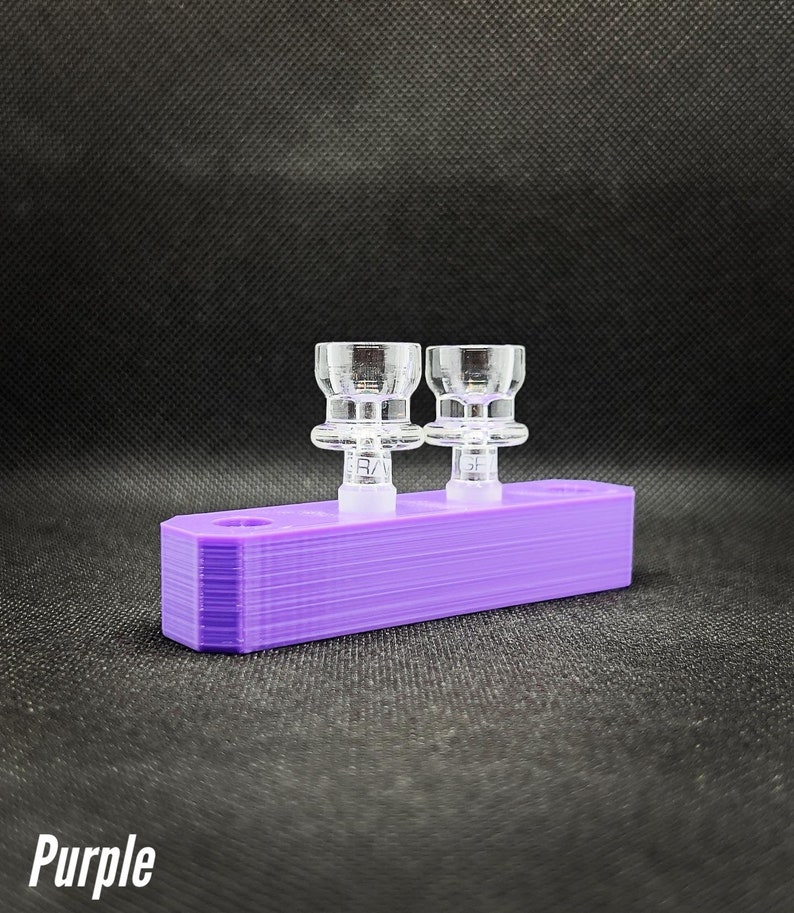 10mm Male Glass Slide Holder Four Spaces Etsy