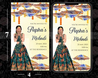 Mehndi invitations as Mendhi invites Henna Party, Mehendi invites as Mehndi Invites, Mendhi invitations & Mehndi cards, Mehendi invitations