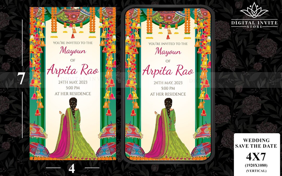 Mehndi Invitations as Mendhi Invites Henna Party, Mehandi Invites as