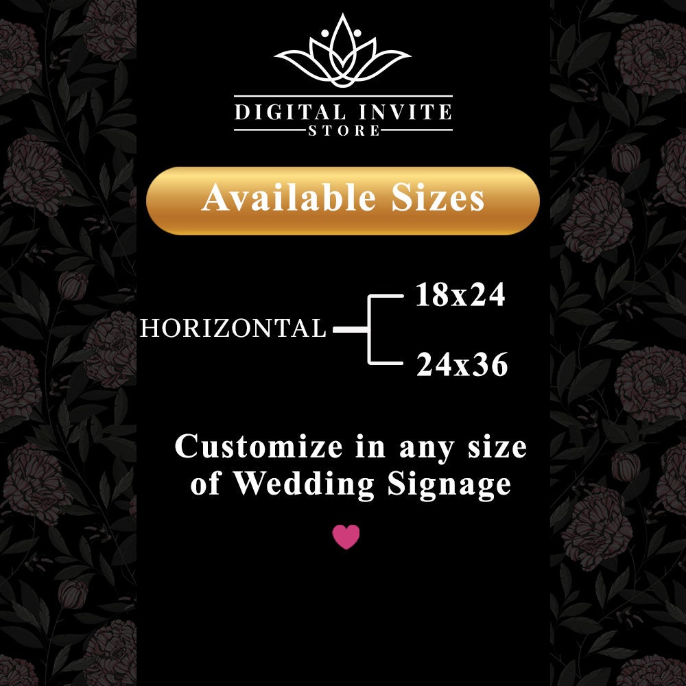 Telugu Wedding Welcome Sign as Telugu Wedding Signages South -  Norway