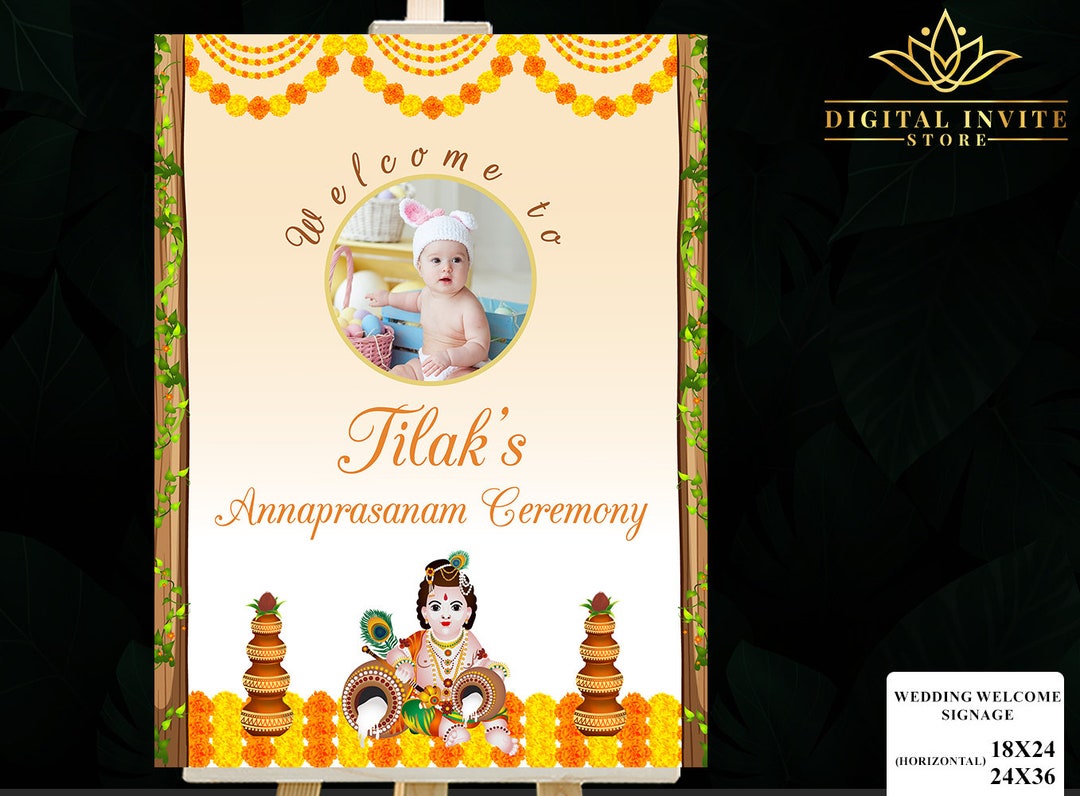 Annaprashan Decor as Annaprashan Sign Annaprasan Etsy