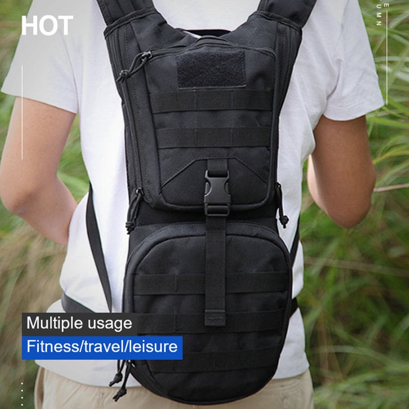 Small Military Style Backpack, Tactical Backpack, Pouch for Hydration ...