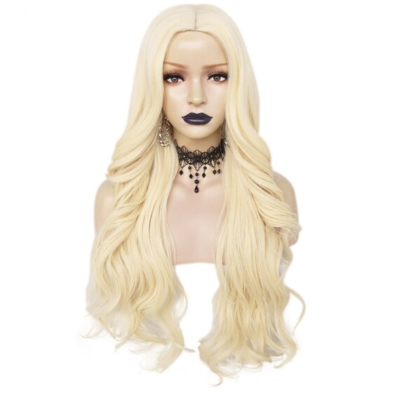 Long Light Blonde Wig ready TO SHIP Ships From U.s.a synthetic Wig daily Wear Wig Etsy Canada