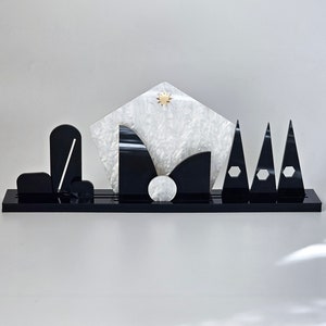 Modern Nativity Set, Minimalist Nativity Scene, Contemporary Christmas Decor
