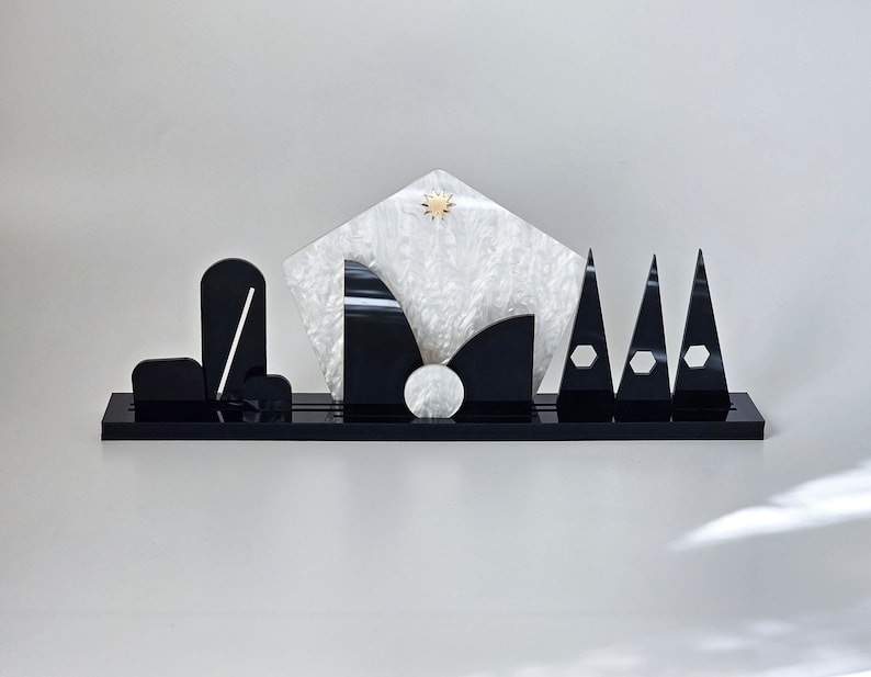 Modern Nativity Set Minimalist Nativity Scene Contemporary Christmas ...