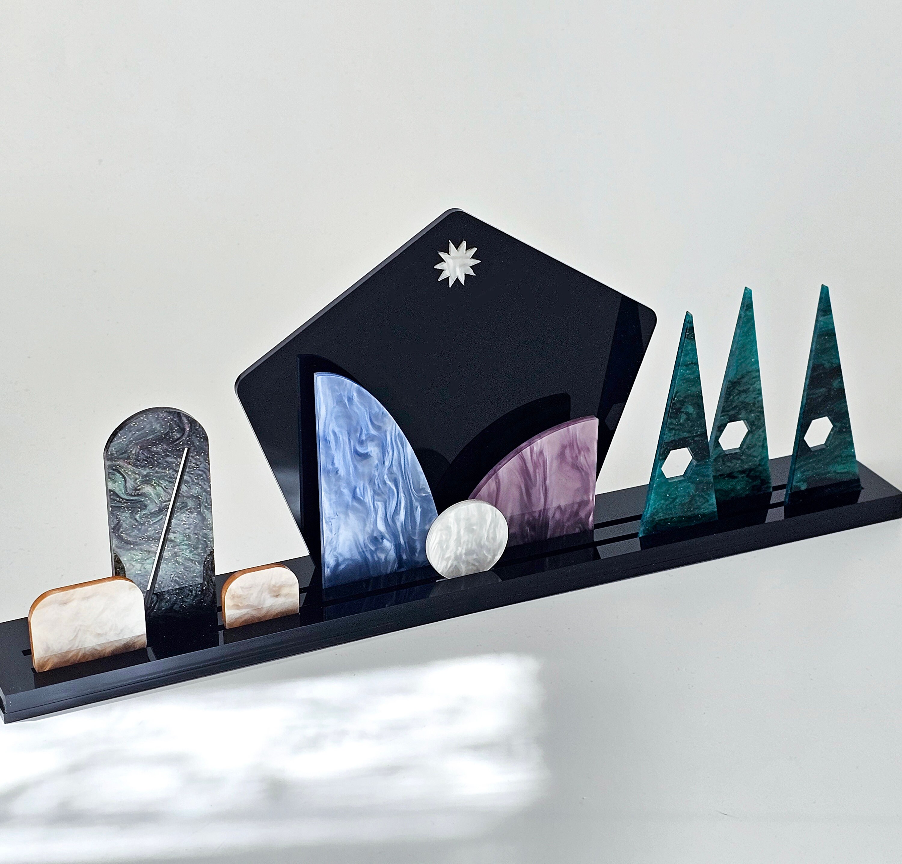 Modern Nativity Set, Minimalist Nativity Scene, Contemporary Christmas ...