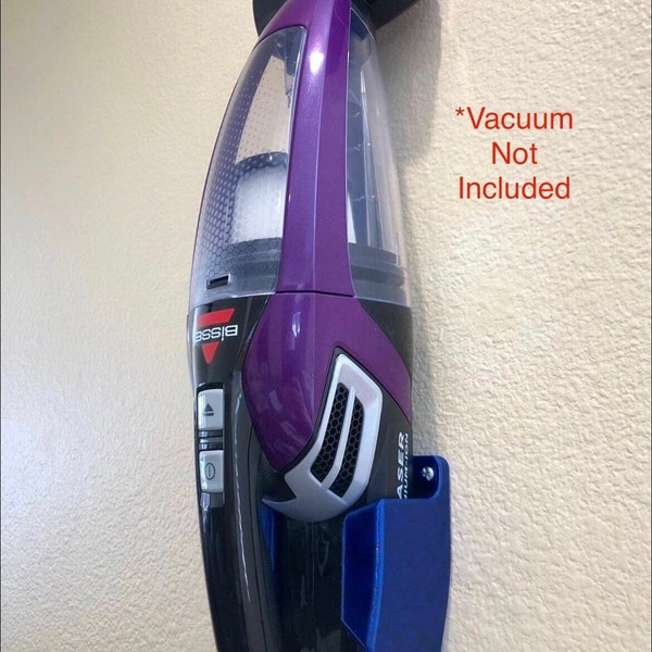 Bissell (2390)(2284w) Pet Hair Eraser wall mount; docking station; charging station; handheld cordless vacuum holder; automate