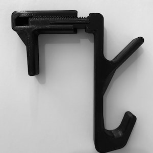 SquirrelBox Adjustable Cubicle Panel Wall Double Hook; Heavy Duty