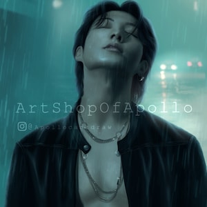 SEVEN Jungkook Art Print -BTS Jeon jungkook