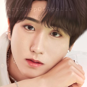 SKZ Han Art Print - Stray Kids Han Jisung
