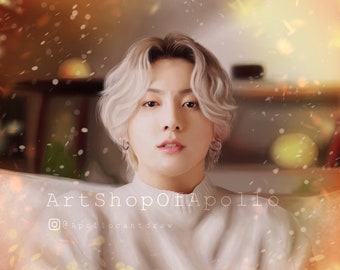 Film Out Jungkook Art Print - BTS Jungkook