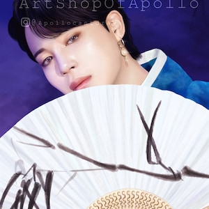 Jimin Birthday Art Print - BTS Park Jimin 2021