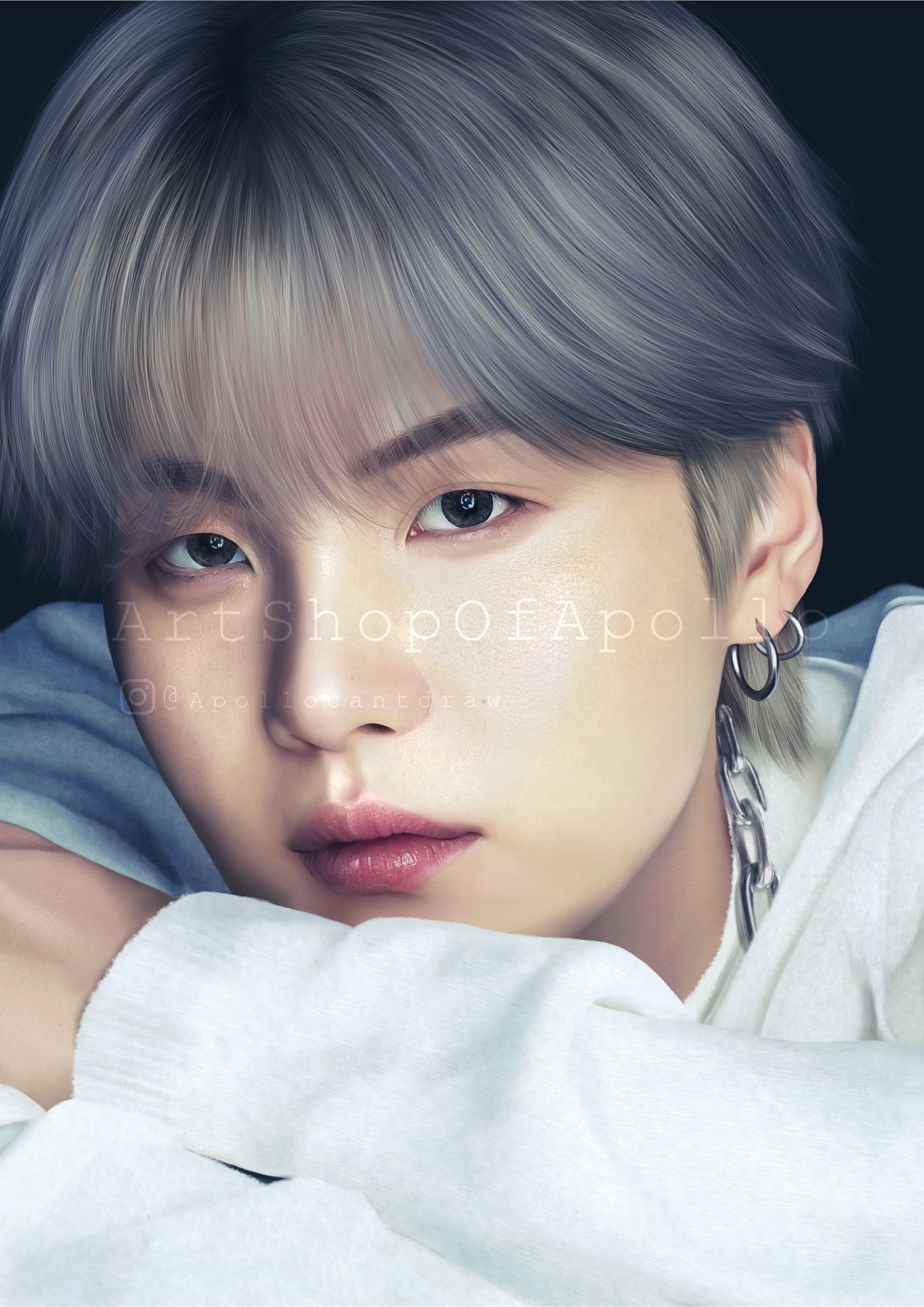 Yoongi Birthday Art Print - BTS Suga - Etsy