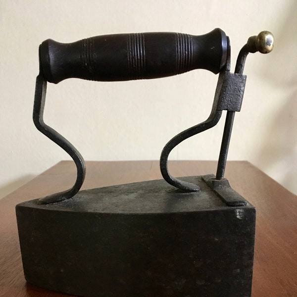 Antique Sad Iron Etsy