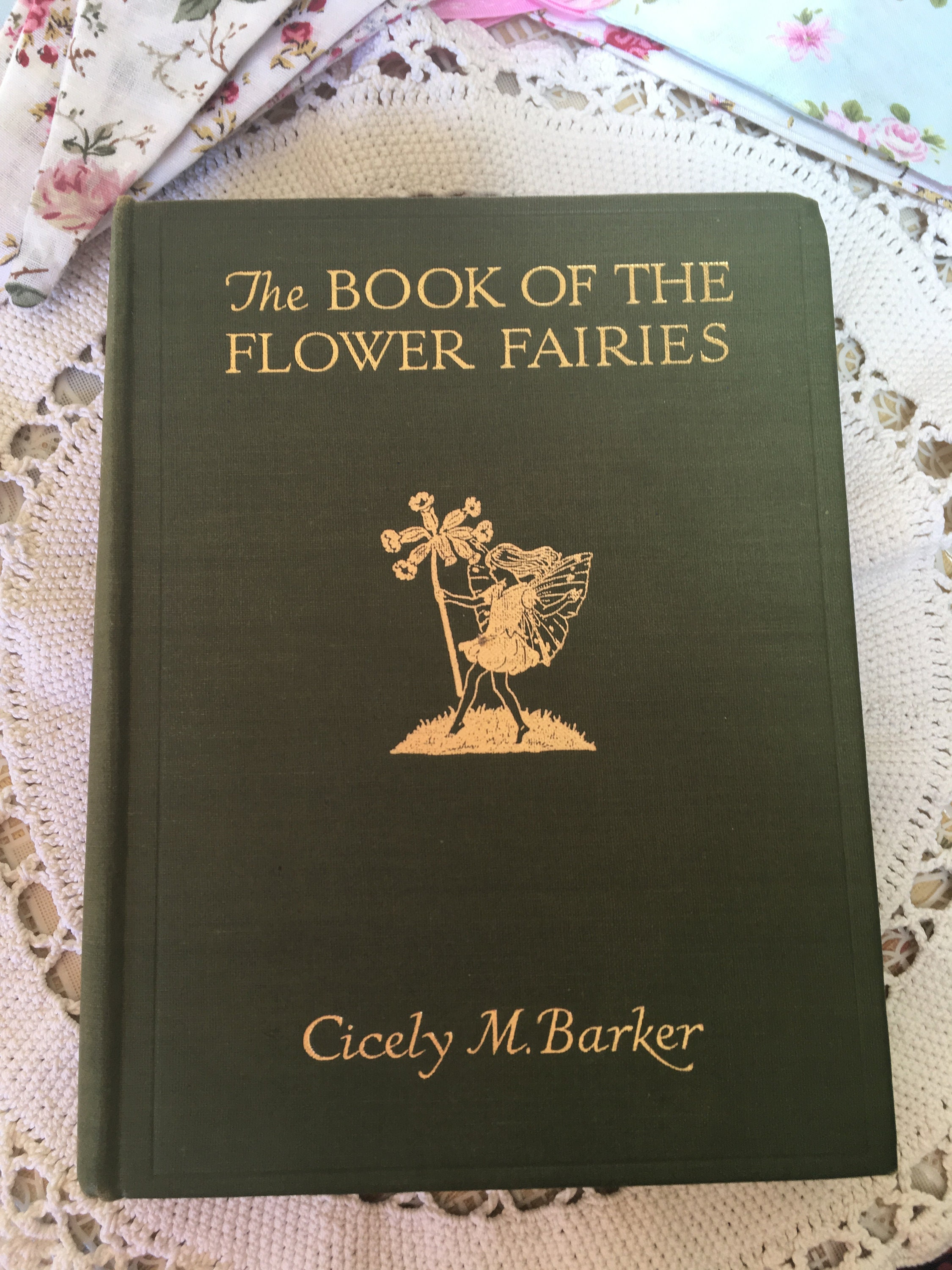 The Book of the Flower Fairies First Edition Cicely Mary Etsy