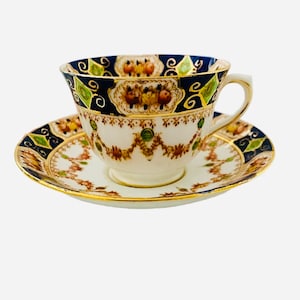 Imari Tea Cup Saucer St Michael China Pattern 2586 Antique Imari china set