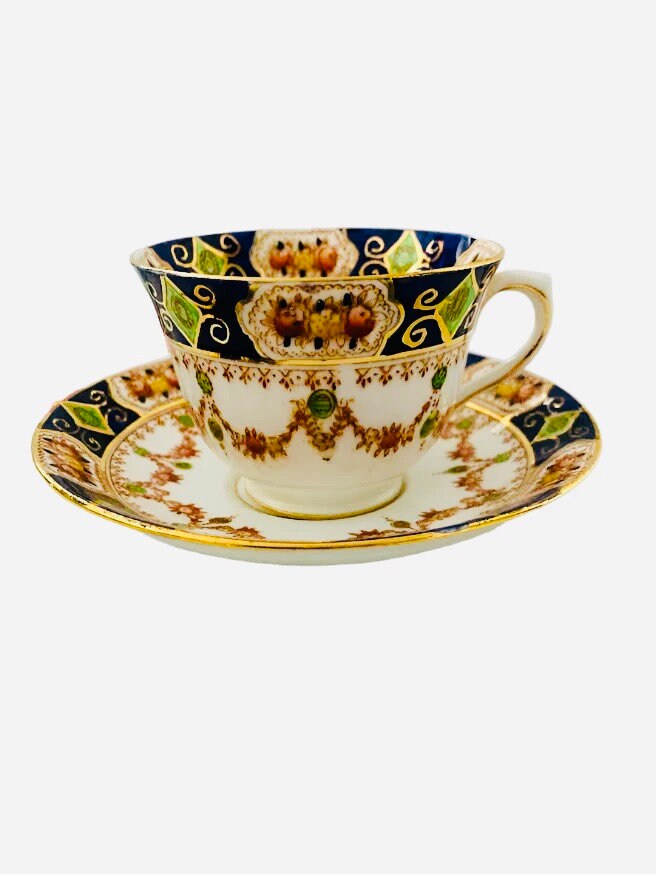 イギリス　アンティーク　IMARI イマリ　花柄陶磁器プレート 6枚セット Imari china - Etsy 日本