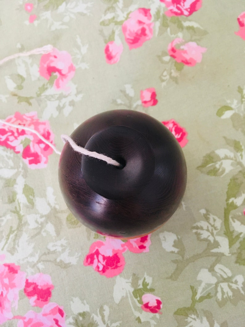 Vintage String Dispenser, Walnut String Dispenser, Retro String