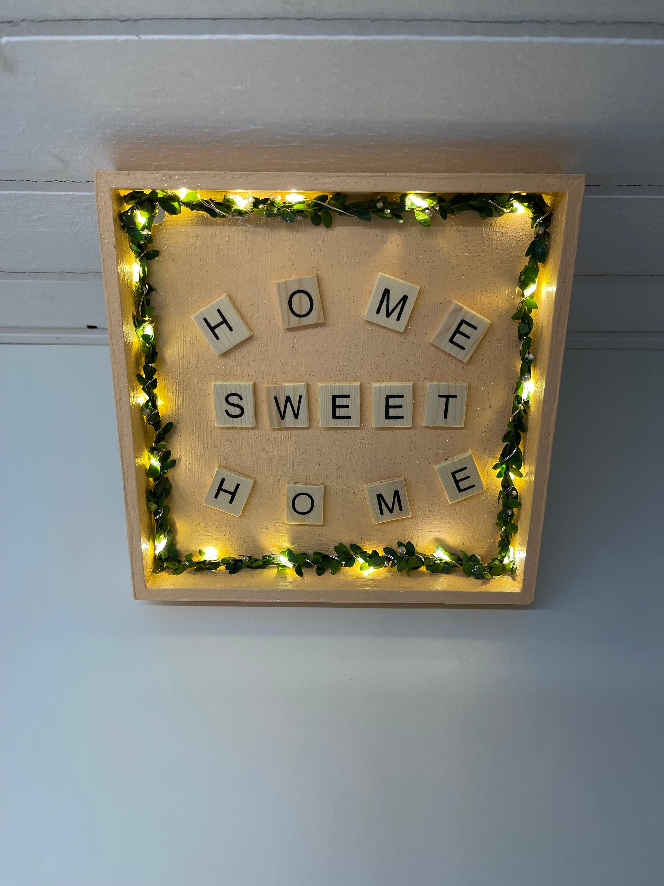 Shadow Box With LED Lighting Wooden Frame With LED Light Etsy UK