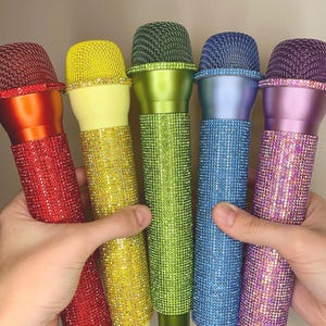 Prop Fake Mikrofone - Cosplay Zubehör Spielzeug für Kostüme und Fotos - Musik Sänger Popstar Konzert/Festival Tour Fake Mic