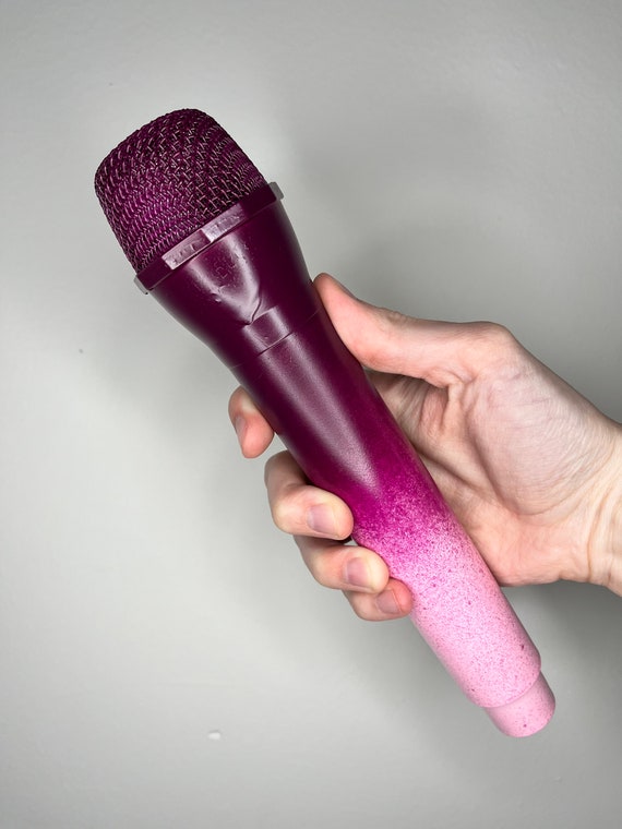 thumbnail image 2 of Fake Microphone Toy - 1:1 Replica, Lightweight ABS For Costume Parties, Cosplay & Performances 2 of 13