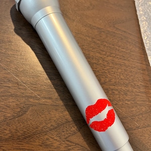 Sabrina Prop Fake Microphone - emails i can't send, Short N Sweet, Man's Best Friend Tour Concert Accessory - Carpenter Heart Kiss Paw Mic image 9