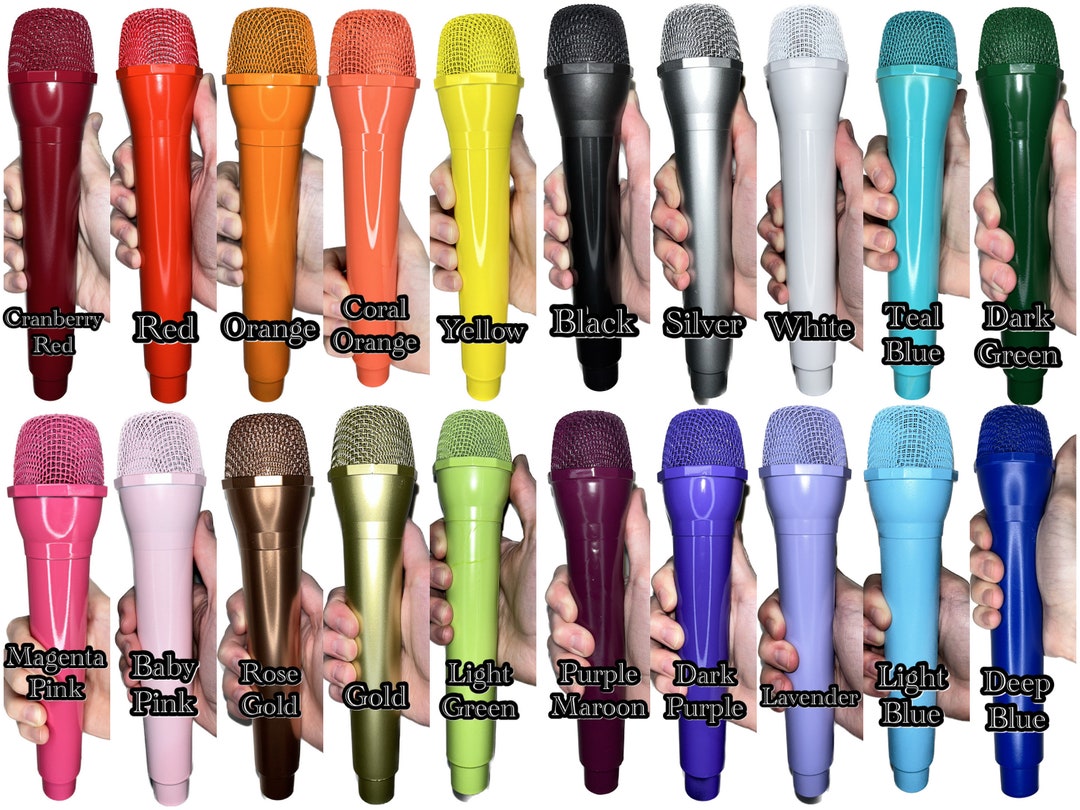 Prop Microphones Concert/festival Tour Fake Mic Cosplay Accessory Toy