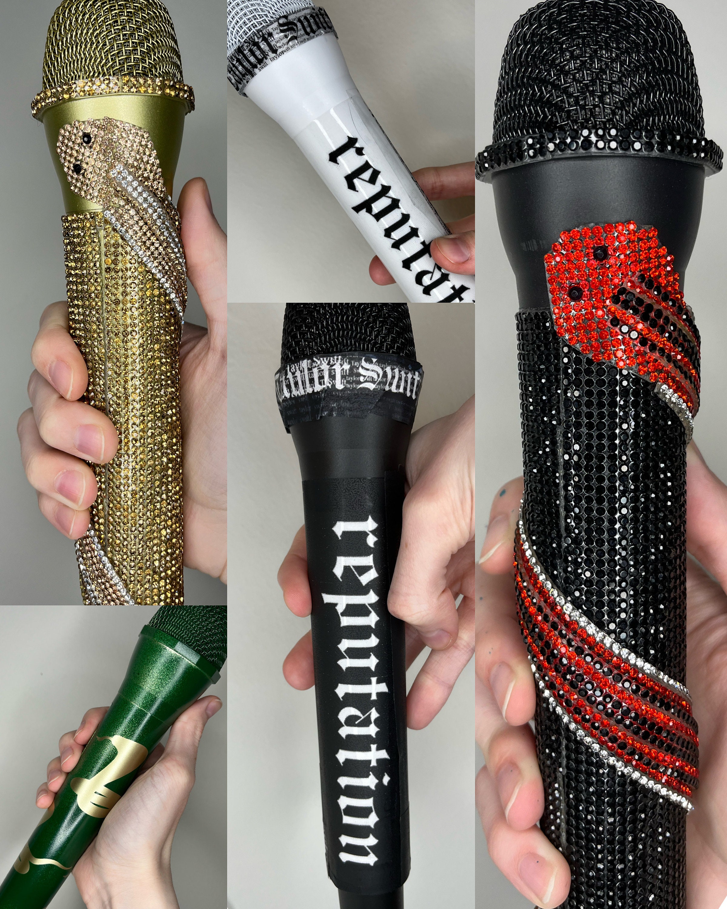 reputation tour microphones