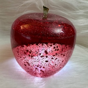 Adorable Apple Trinket Jar