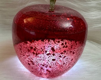 Adorable Apple Trinket Jar