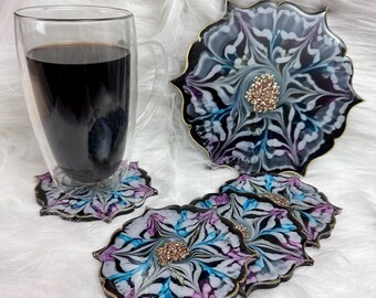 Boho Coaster and Small Tray Set