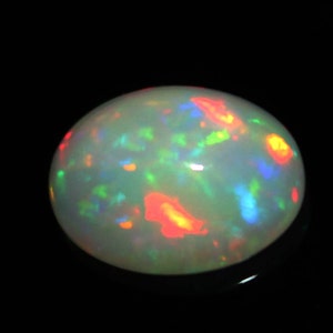 Bellissimo Cabochon Opale Etiope 2.60 Carati Ottobre Birthstone Calibrato Formato 12x9x5 MM Grande Opale Fare Gioielli