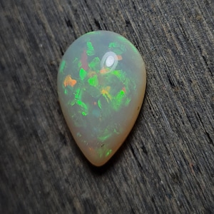 Big Natural Ethiopian Opal Cabochon October Birthstone Ring Dimensioni 21x14x7 MM Big Ethiopian Opal Making Jewelry