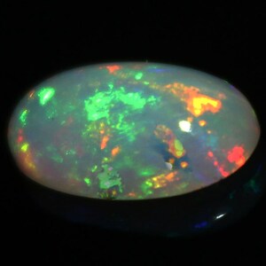 Top Cabochon opale etiope naturale 1.10 carati Anello Dimensioni 10x6x3 MM Ottobre Birthstone Calibrato Dimensioni grandi opale Facendo gioielli