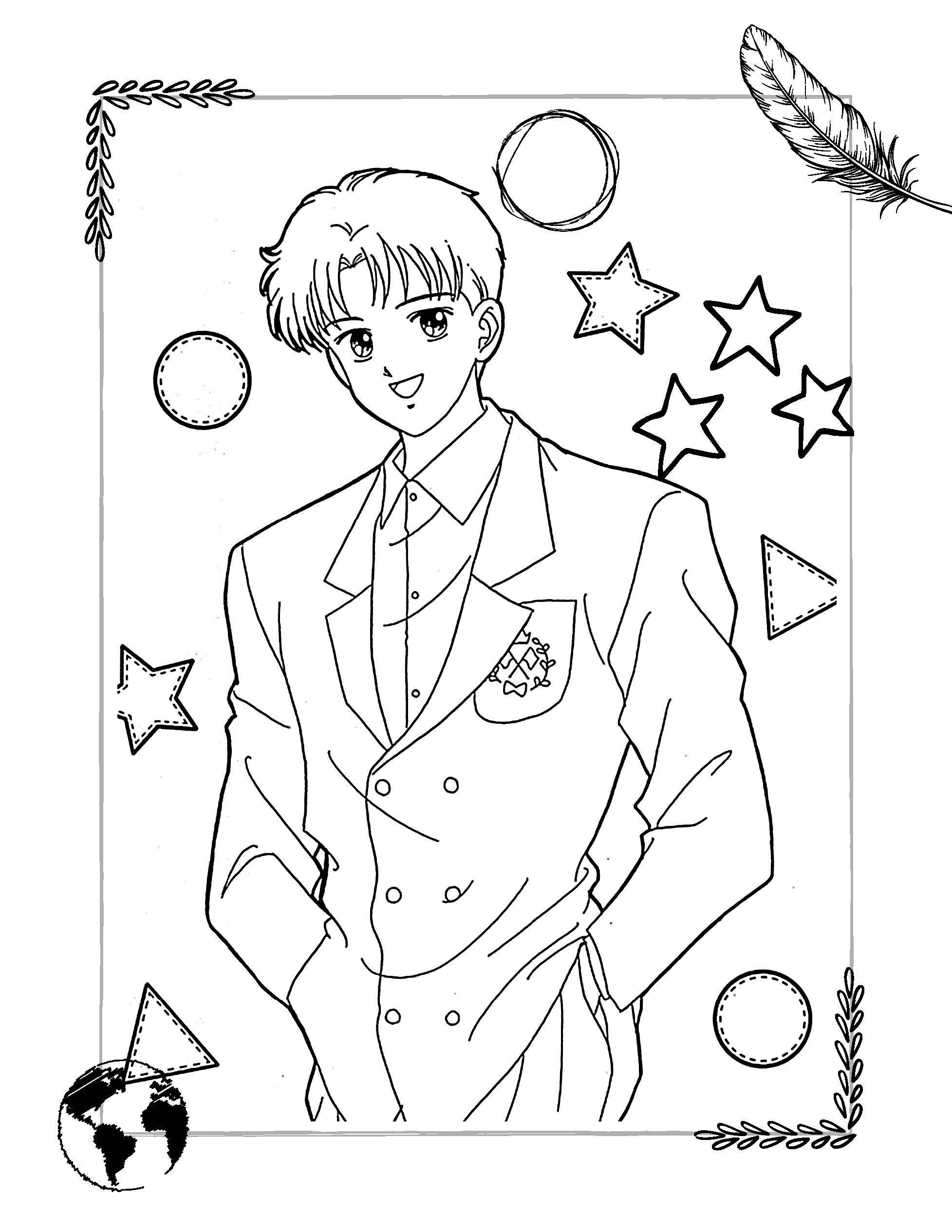 Coloring Pages Of Anime Boys - Il Fullxfull.3165178745 1sk8 
