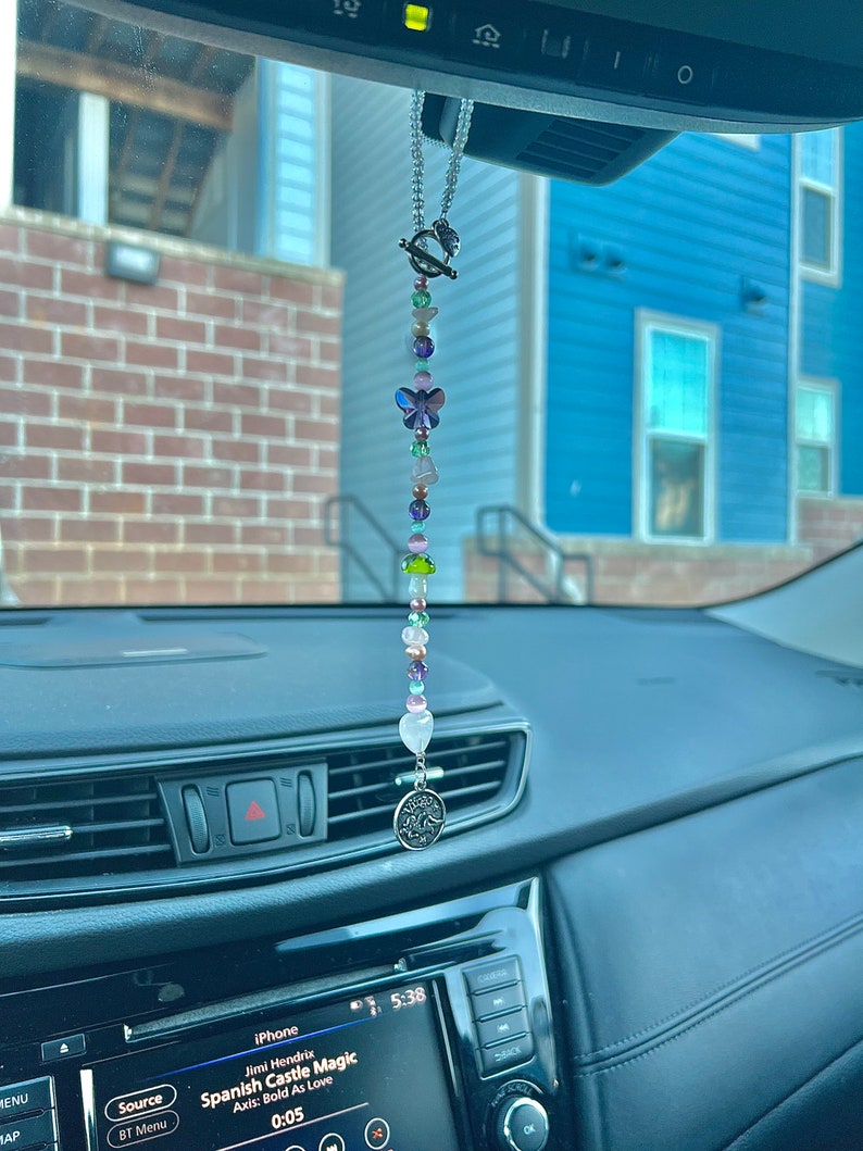 Aaliyah zodiac Sign Car Charm Rearview Mirror Accessory Etsy