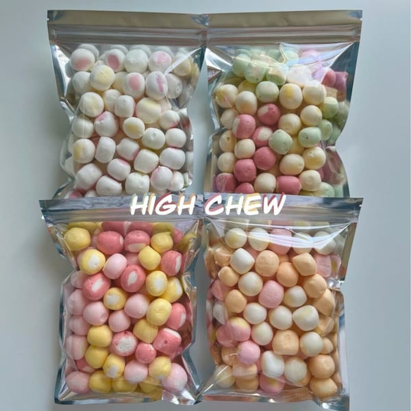 Freeze dried hi-chew candy. 3 flavors. *Please read description*