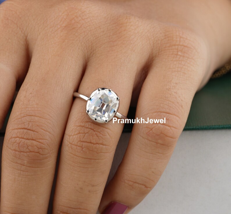 Antique Victorian Style Old Mine Cushion Cut Etsy