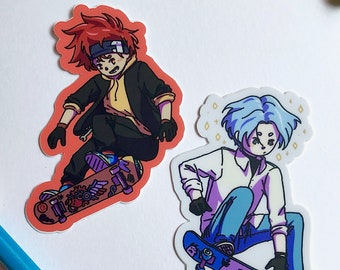 Reki and Langa stickers