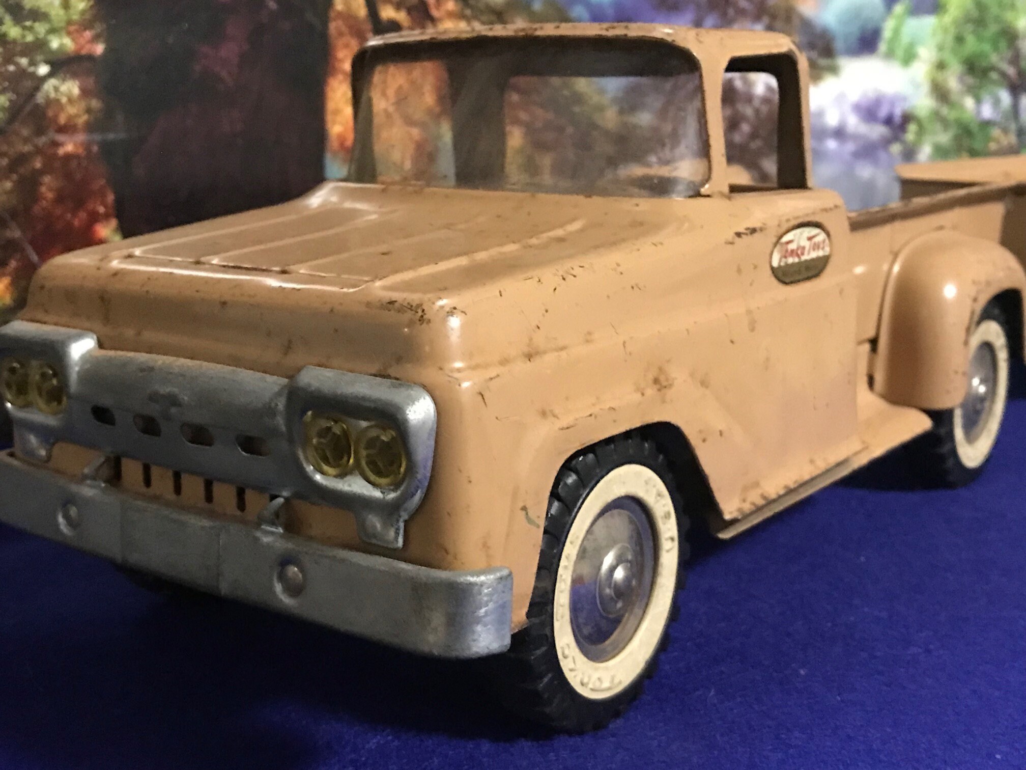 1958 Vintage Tonka Truck & Trailer Etsy