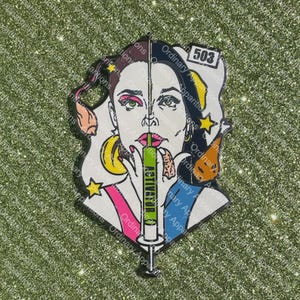 The ‘Balance’ 2.5” Hard Enamel Pin