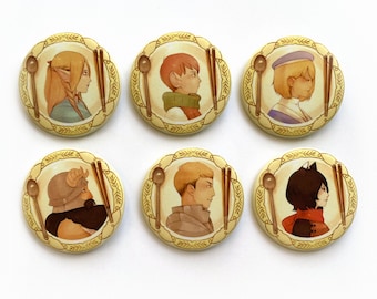 Dungeon Meshi Pins