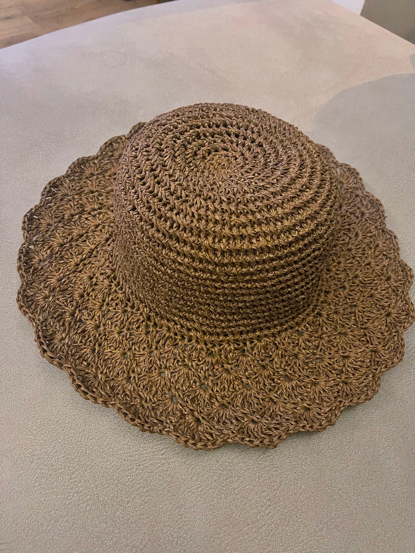 Handmade wicker Hat For Women Etsy
