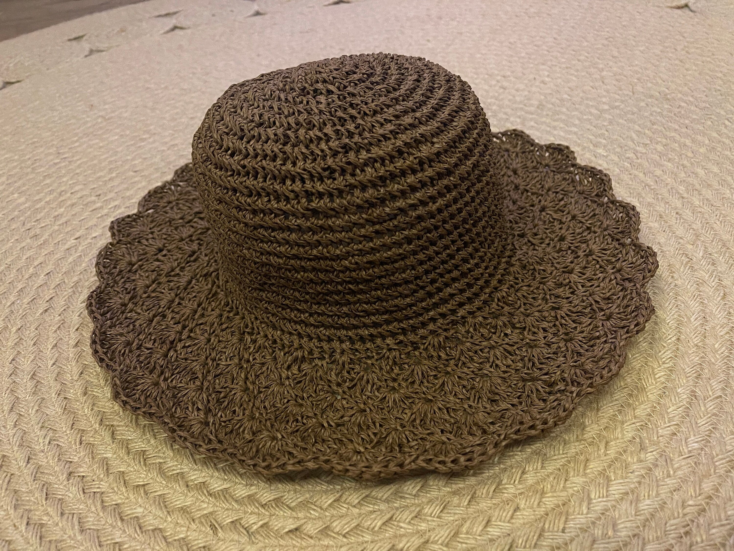 Handmade wicker Hat For Women Etsy