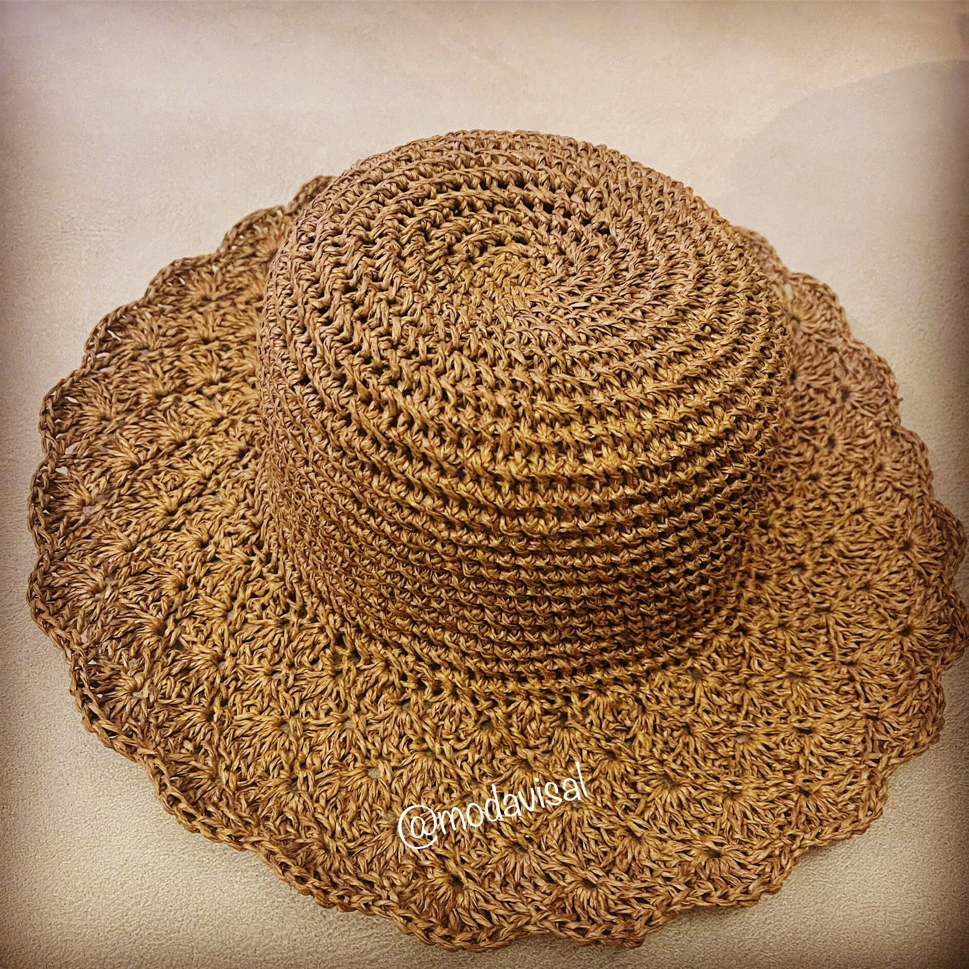 Handmade wicker Hat For Women Etsy