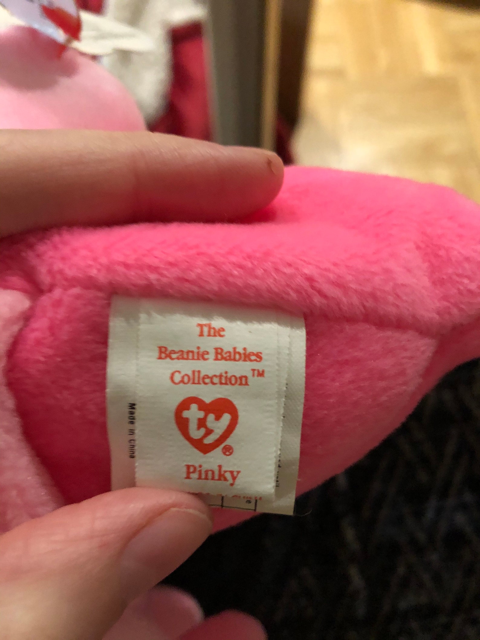 Original 1995 Pinky Beanie Baby - Etsy
