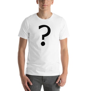 Question Mark Short-Sleeve Unisex T-Shirt