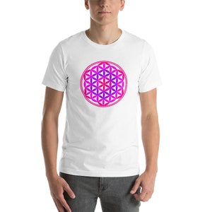 Flower of Life - Sacred Geometry - Unisex T-Shirt