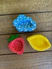 Handcrafted Cute Ashtrays and Trinket Dishes, Strawberry Ashtray, Cloud Ashtray, Lemon Ashtray, Seashell Ashtray 